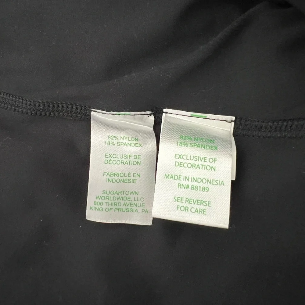 LILLY PULITZER Luxletic BLACK  Full Zip Women's Jacket SIZE S - Picture 6 of 7